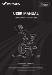 Merach MR-667 User Manual