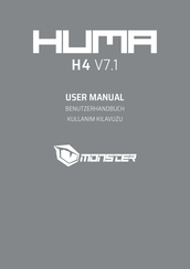 Monster HUMA H4 V7.1 User Manual