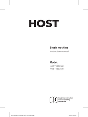 Host HOST1603SM Instruction Manual