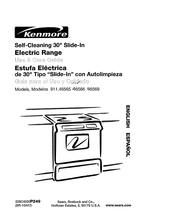 Kenmore 911.46569 Use & Care Manual