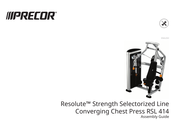Precor Resolute RSL 414 Assembly Manual