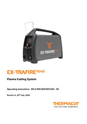 THERMACUT EX-TRAFIRE 45HD Operating Instructions Manual