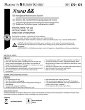 Henry Schein Maxima XTEND AX Instructions For Use Manual
