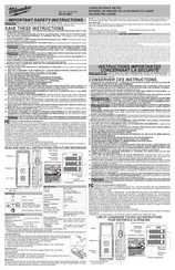 Milwaukee 48-22-9801 Manual