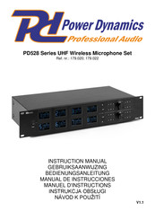 Power Dynamics PD528B Instruction Manual