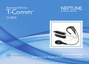 Advanced Bionics NEPTUNE T-Comm CI-5845 Instructions For Use Manual