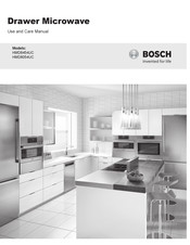 Bosch HMD8454UC Use And Care Manual