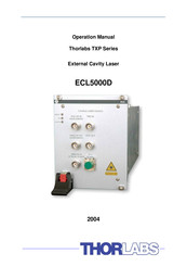 THORLABS ECL5000D Operation Manual