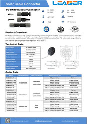 Leader PV-BN101A-F2-FH Manual