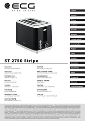 ECG ST 2750 Stripe Instruction Manual