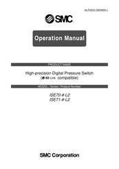 SMC Networks ISE70-*-L2 series Operation Manual