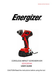 Energizer EZVC20V4A User Manual