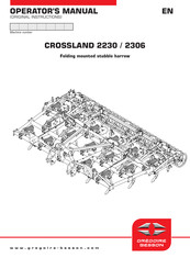 Gregoire Besson CROSSLAND 2230 Operator's Manual