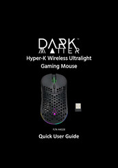 Monoprice DARK MATTER Hyper-K Wireless Quick User Manual