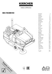 Kärcher KM 170/600 R D Manual