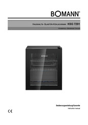 BOMANN KSG 7291 Instruction Manual