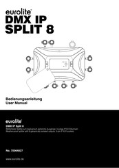 EuroLite DMX IP SPLIT 8 User Manual