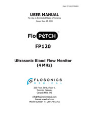 Flosonics Medical FloPatch FP120 User Manual