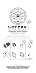 JL Audio MBT-CRXv3 Manual