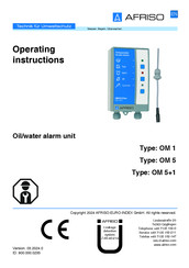 AFRISO 44517 Operating Instructions Manual