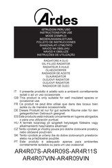 ARDES AR4R07S Instructions For Use Manual