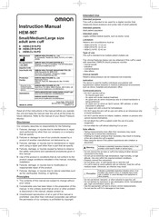 Omron HEM-CS19-PD Instruction Manual