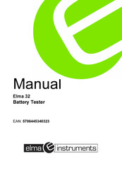Elma Instruments 32 Manual