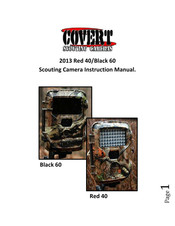 Covert Scouting Cameras Red 40 Instruction Manual