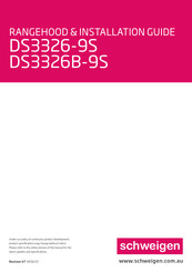 Schweigen DS3326B9ST Installation Manual