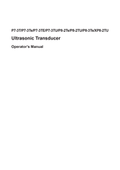 Mindray XP8-2TU Operator's Manual