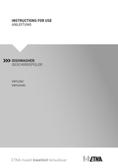 ETNA VW743NC Instructions For Use Manual