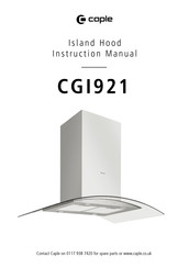 Caple CGI921 Instruction Manual