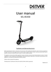 Denver SEL-85350BLACK User Manual