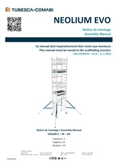 TUBESCA-COMABI NEOLIUM EVO Assembly Manual
