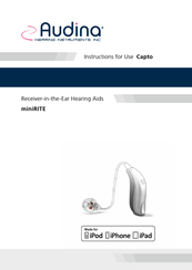 Audina Capto 5 MNR Instructions For Use Manual