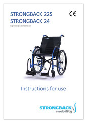 Strongback Mobility 22S Instructions For Use Manual