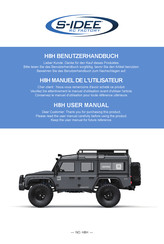S-IDEE H8H User Manual
