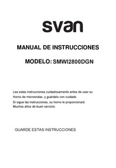 Svan SMWI2800DGN Instruction Manual