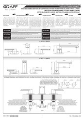Graff E-6610-LM45B Instructions For Assembly And Use