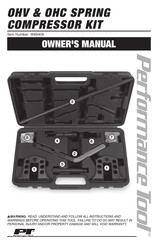 Performance Tool W89408 Owner's Manual