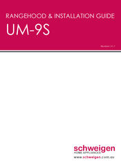 Schweigen UM-9SP Installation Manual