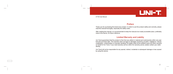 UNI-T UT725 User Manual