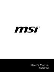 MSI Prestige P75 User Manual
