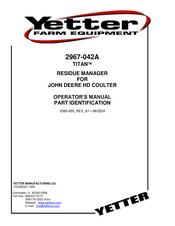 Yetter TITAN 2967-042A Operator's Manual