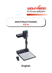 WolfVision Visualizer VZ-8 Instructions Manual