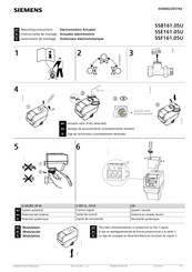 Siemens SSB161.05U Mounting Instructions