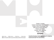 Costway GT4242 Manual