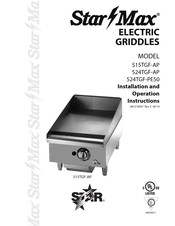Star Star-Max 515TGF-AP Installation And Operation Instruction Manual