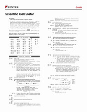 Sentry CA656 Manual
