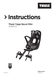Thule Yepp Nexxt Mini 120801 Series Instructions Manual